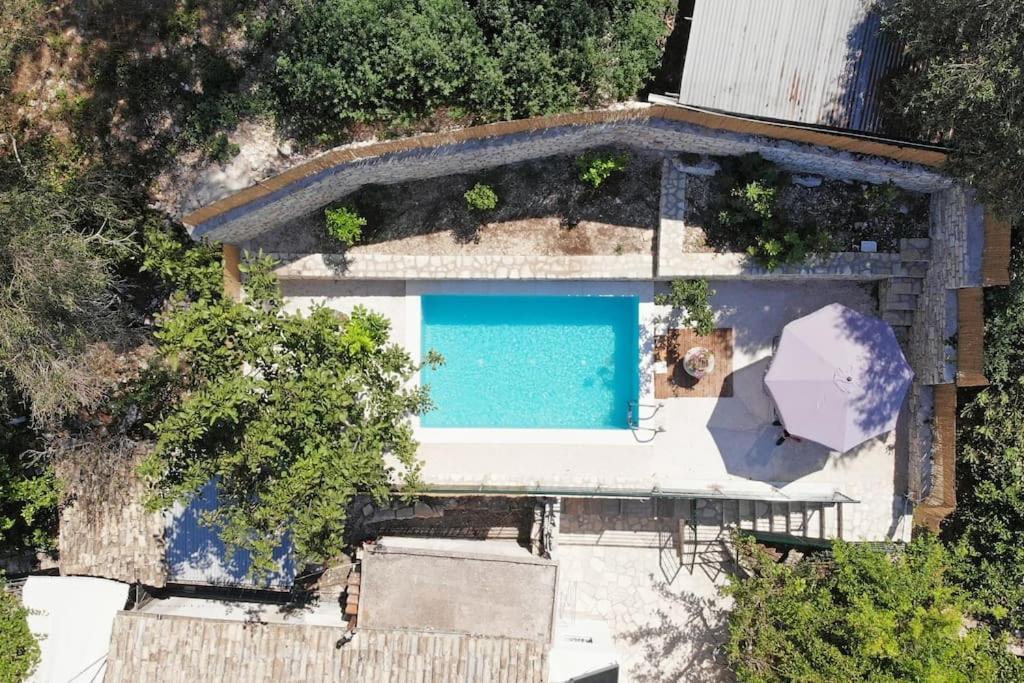 Villa Paxos Adamantia With Private Pool Гайос Екстериор снимка