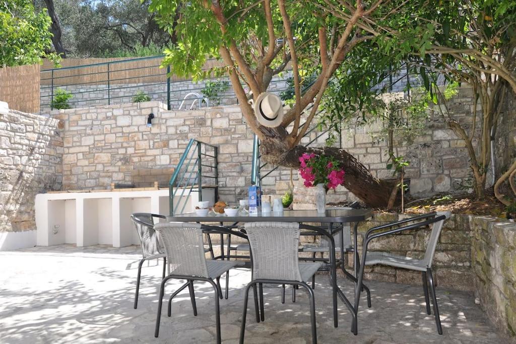 Villa Paxos Adamantia With Private Pool Гайос Екстериор снимка