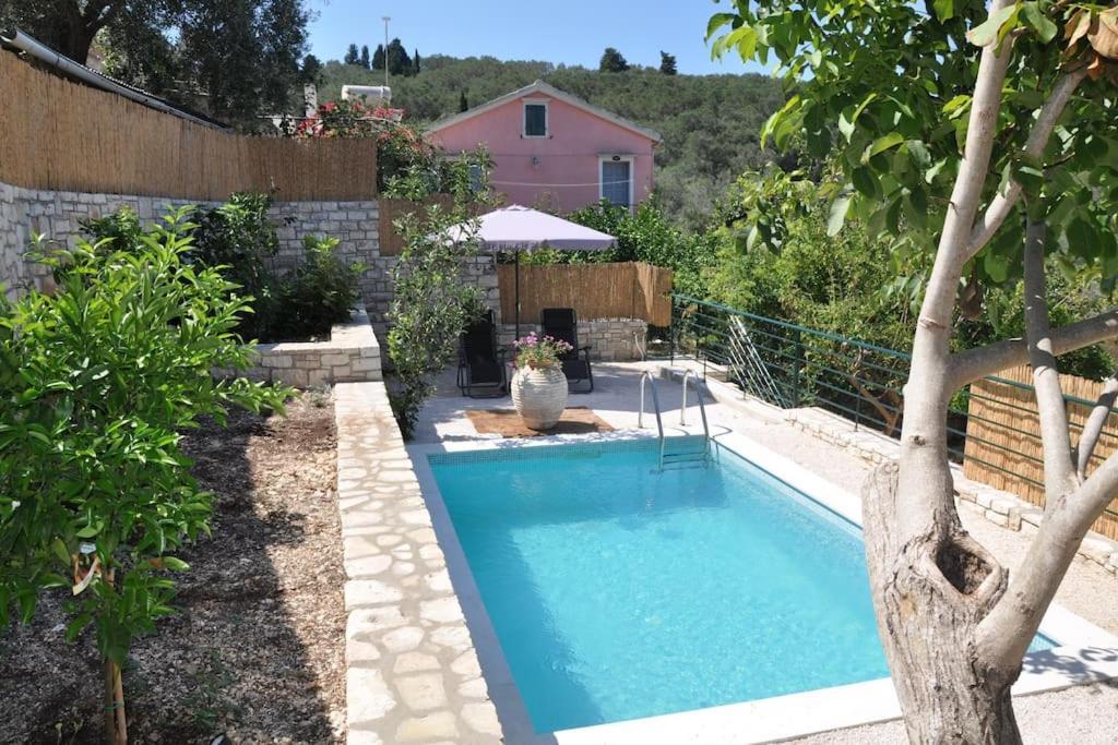 Villa Paxos Adamantia With Private Pool Гайос Екстериор снимка